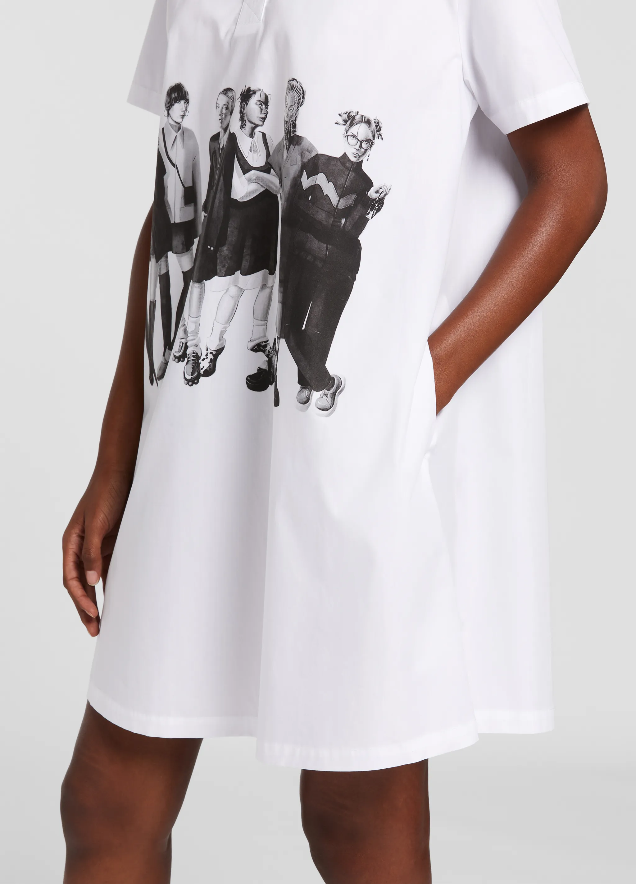 SCHOOL GIRLS SHIRT DRESS