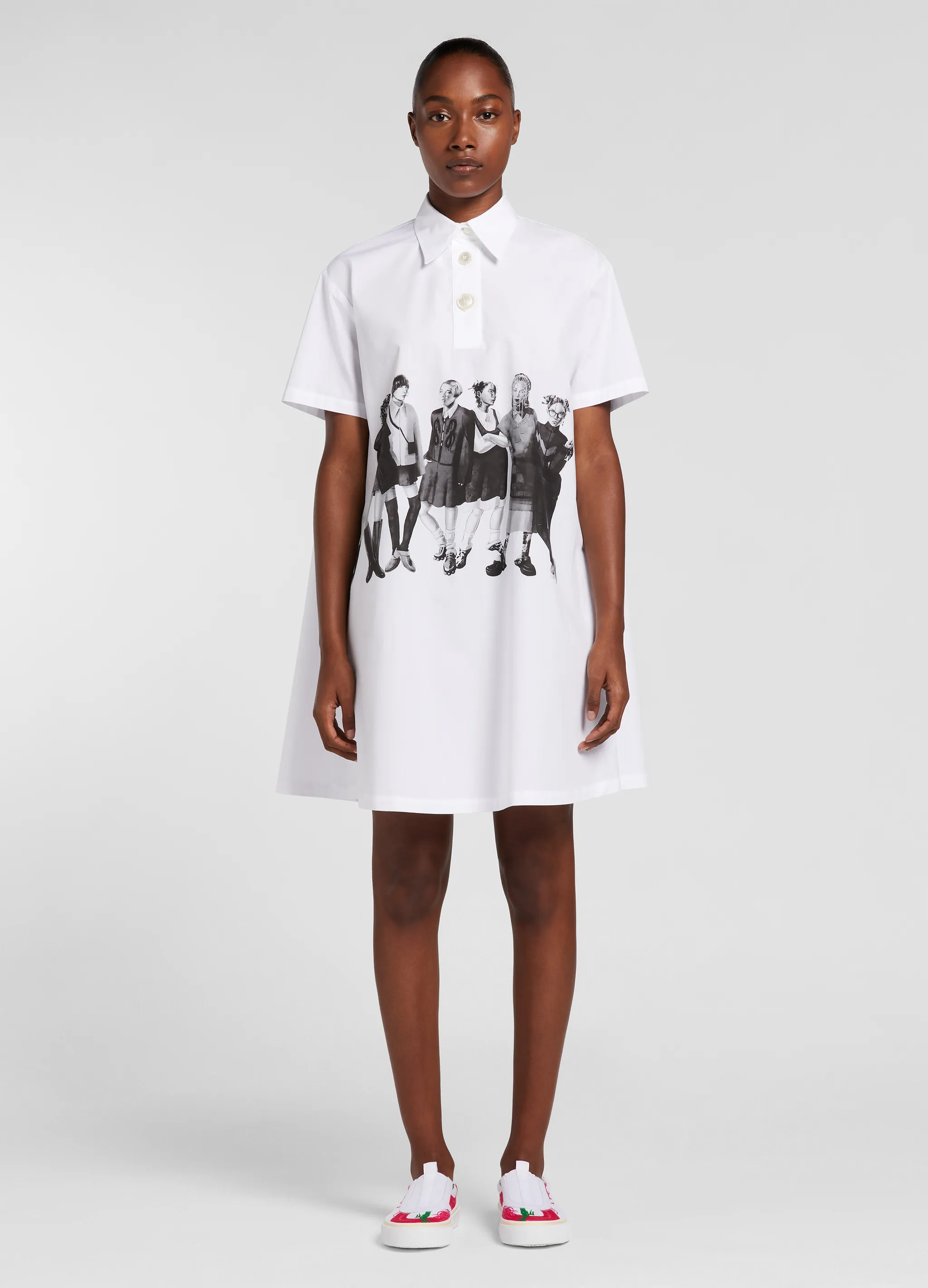 SCHOOL GIRLS SHIRT DRESS