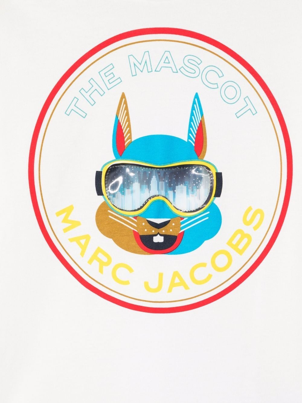 фото The marc jacobs kids футболка с принтом mascot