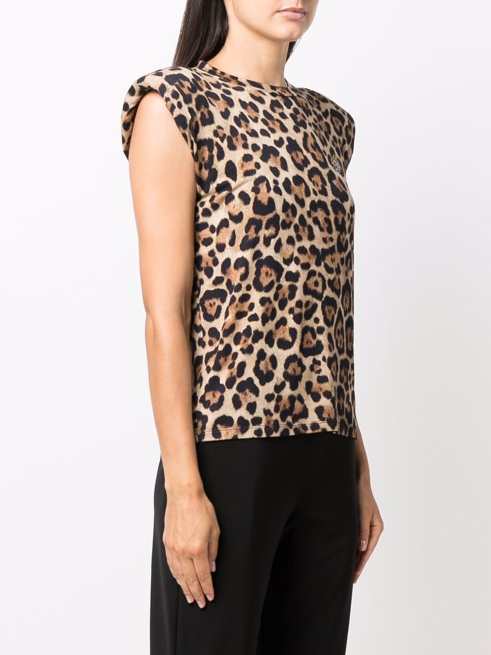 фото Blumarine leopard-print t-shirt