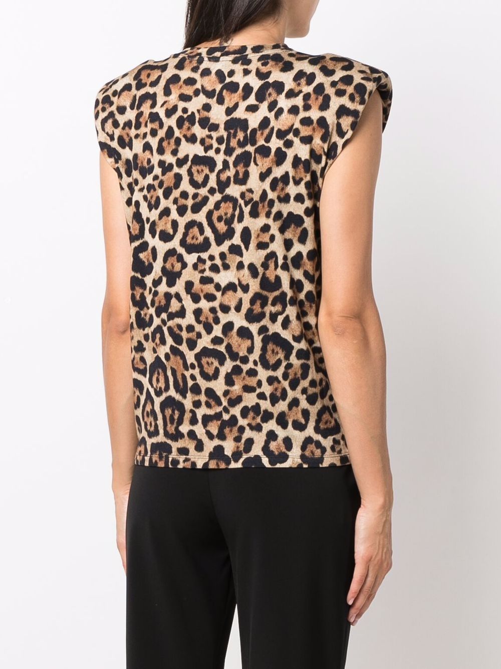 фото Blumarine leopard-print t-shirt