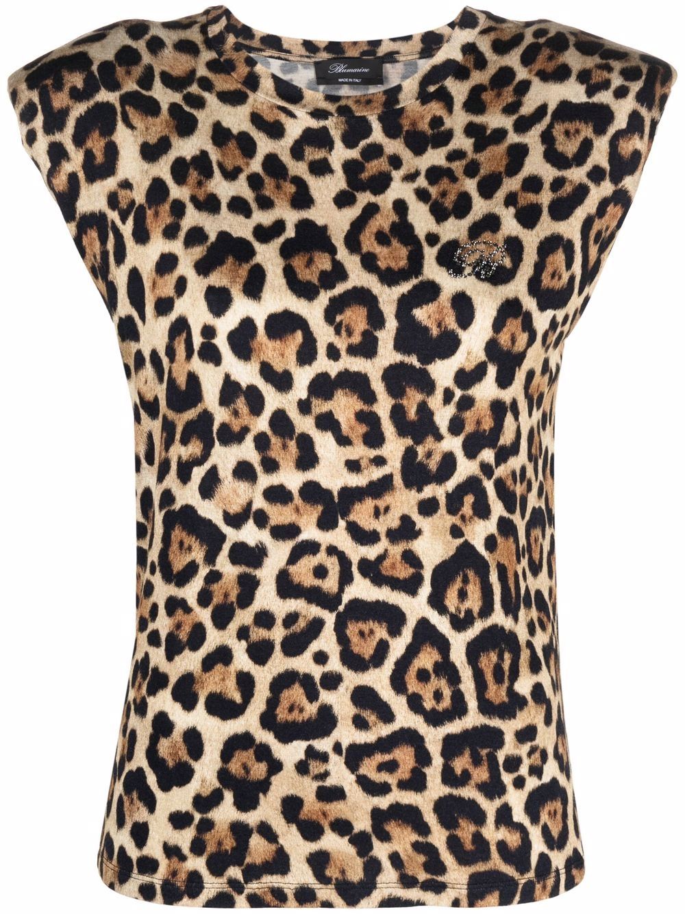 фото Blumarine leopard-print t-shirt