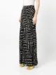 DVF Diane von Furstenberg maxi dot print skirt