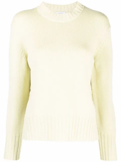 Malo ribbed edge  cashmere jumper 