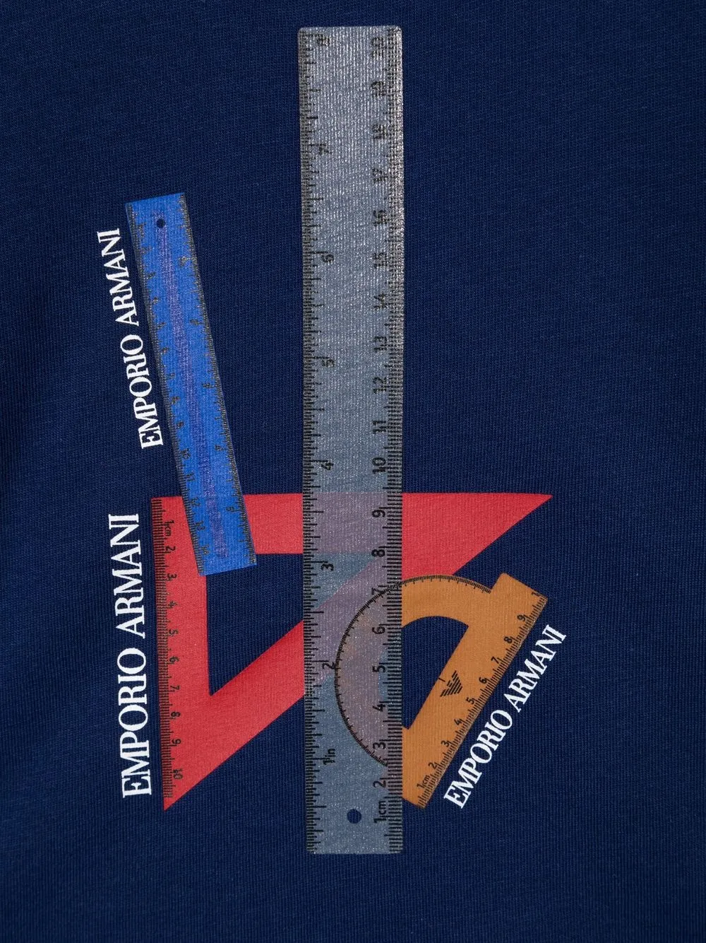 фото Emporio armani kids комплект из трех футболок