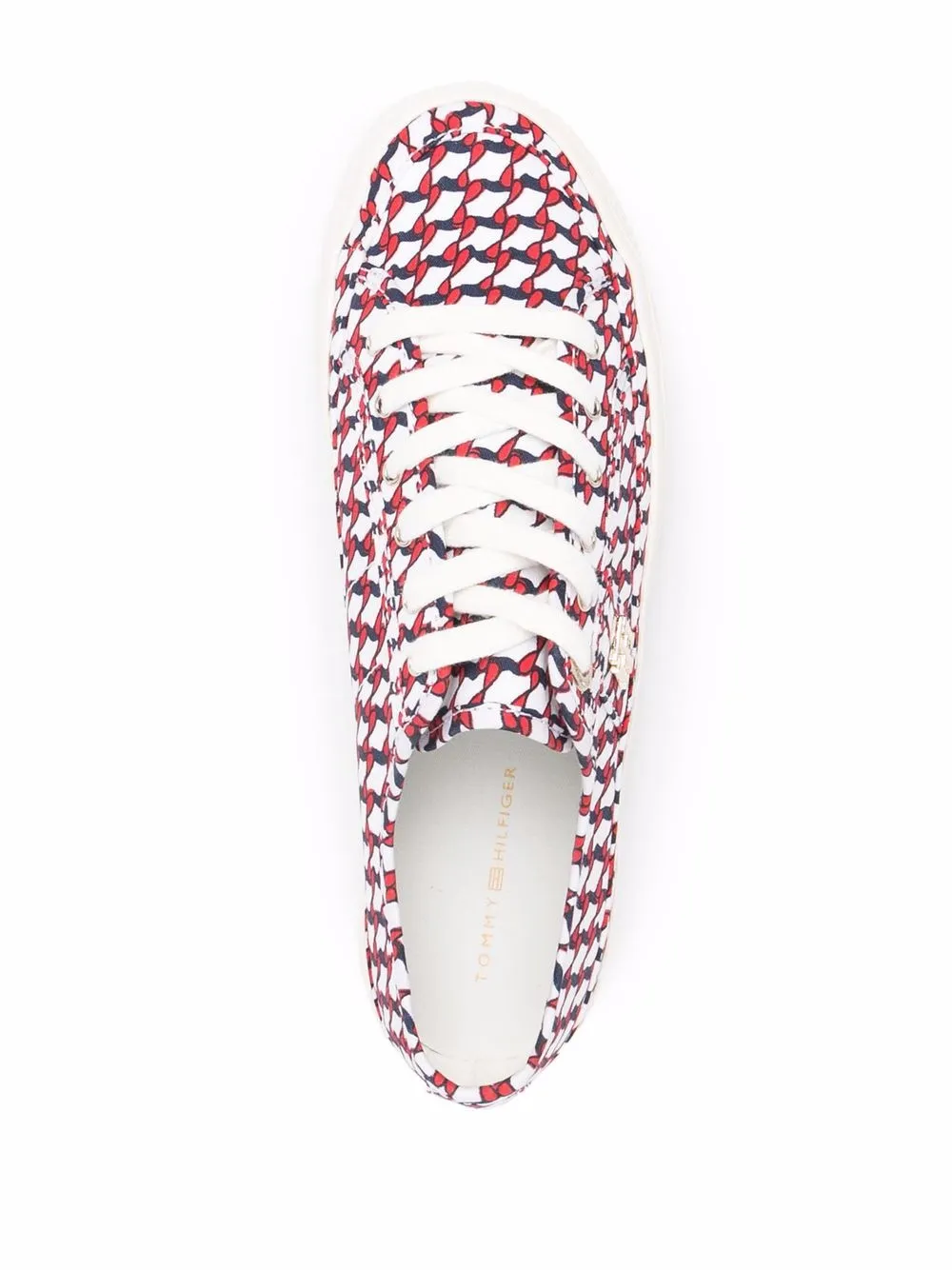 фото Tommy hilfiger кроссовки с логотипом