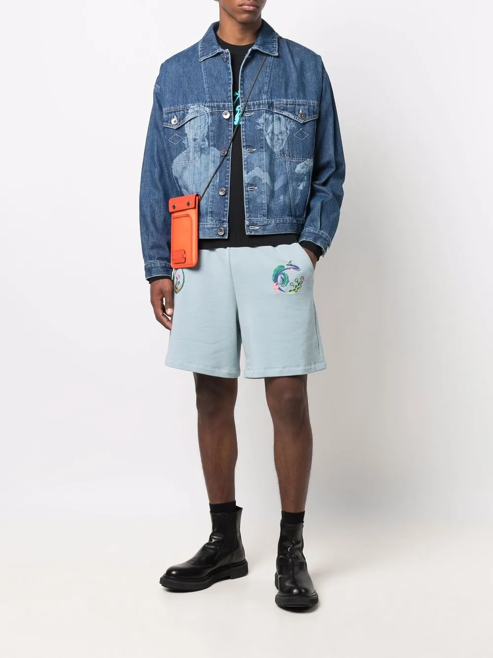 Opening Ceremony Jack met print - Blauw