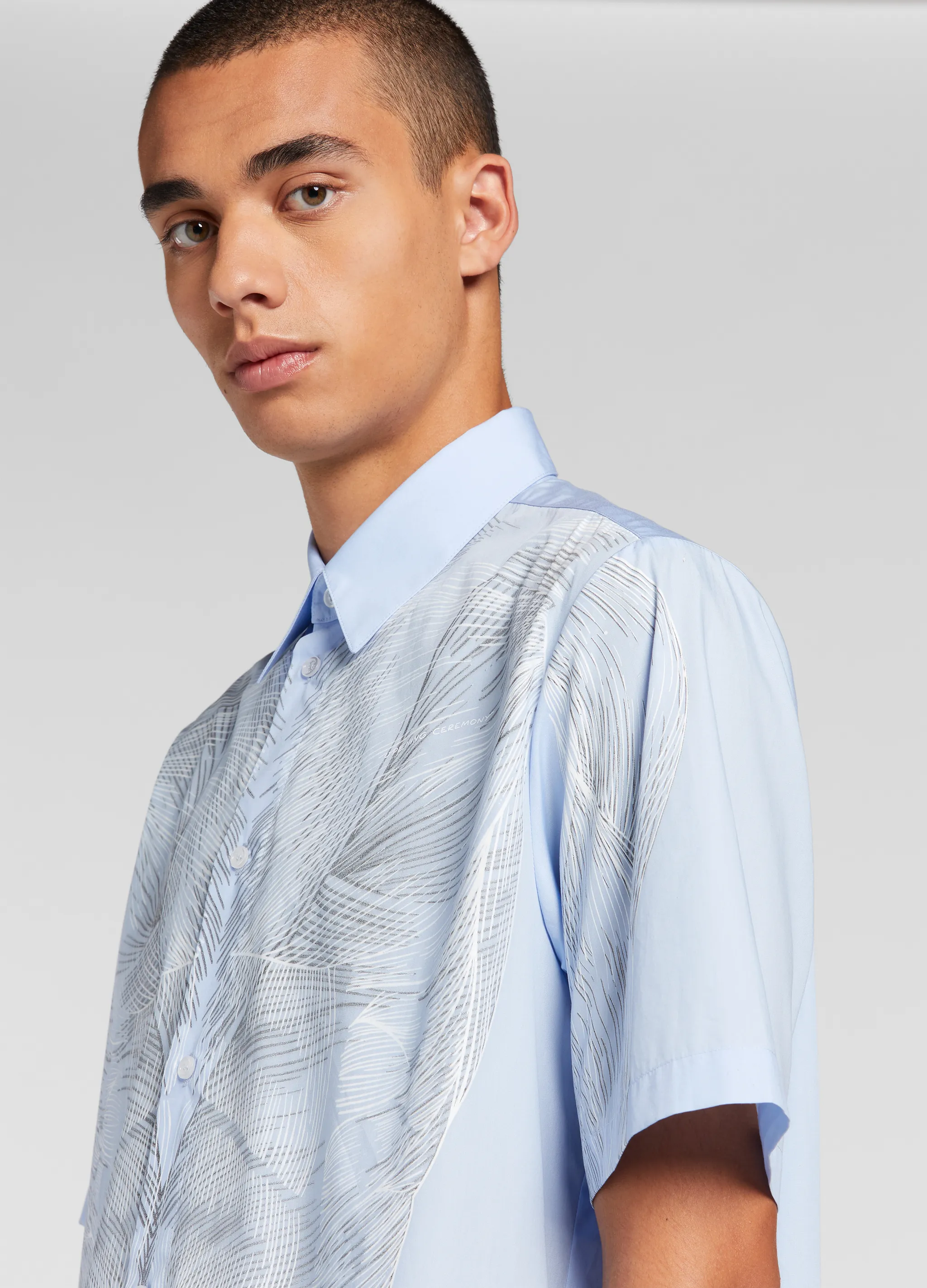 MUSCLE PRINT S/S SHIRT