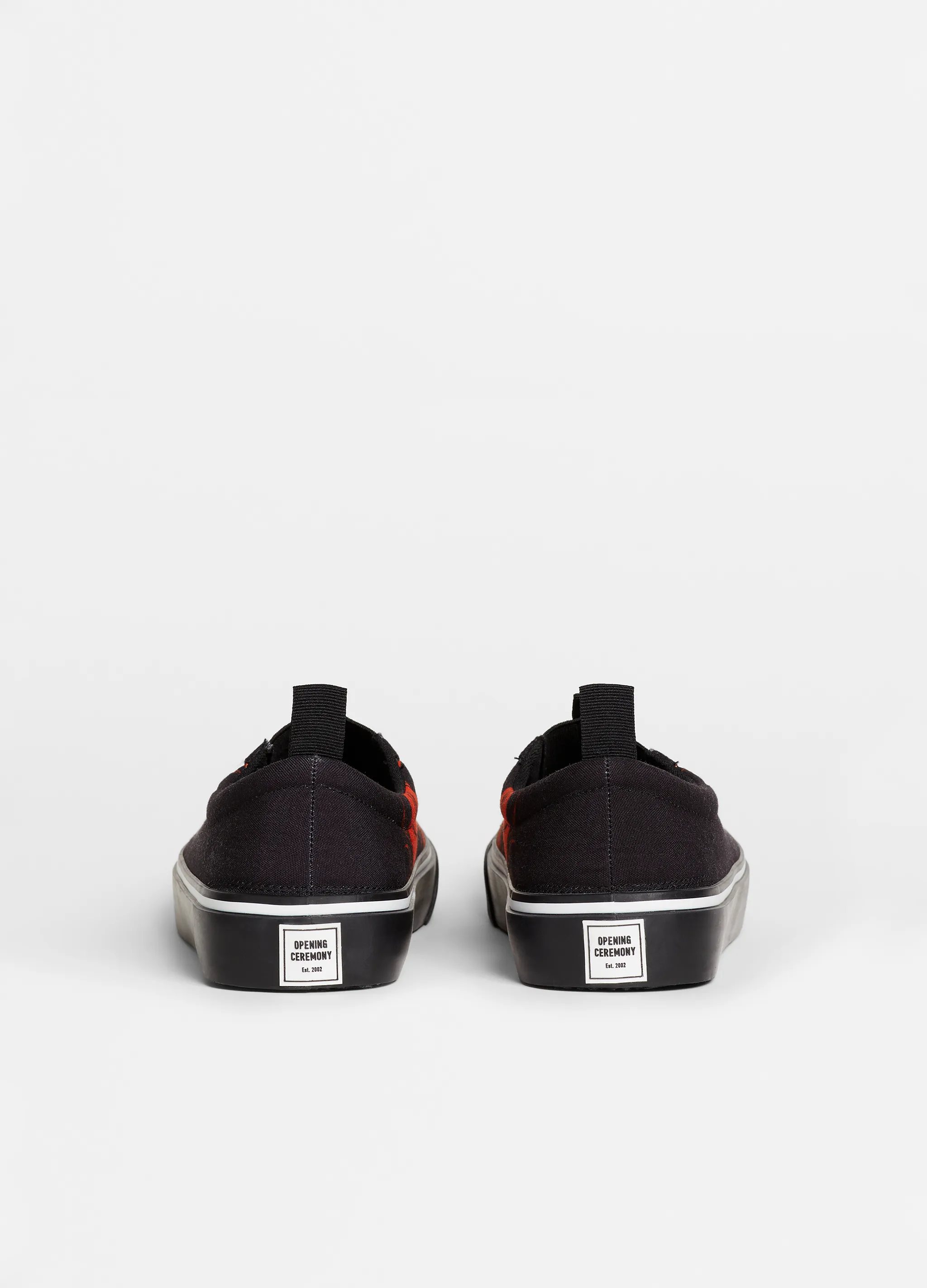 SLIP ON DRAGON PRINT