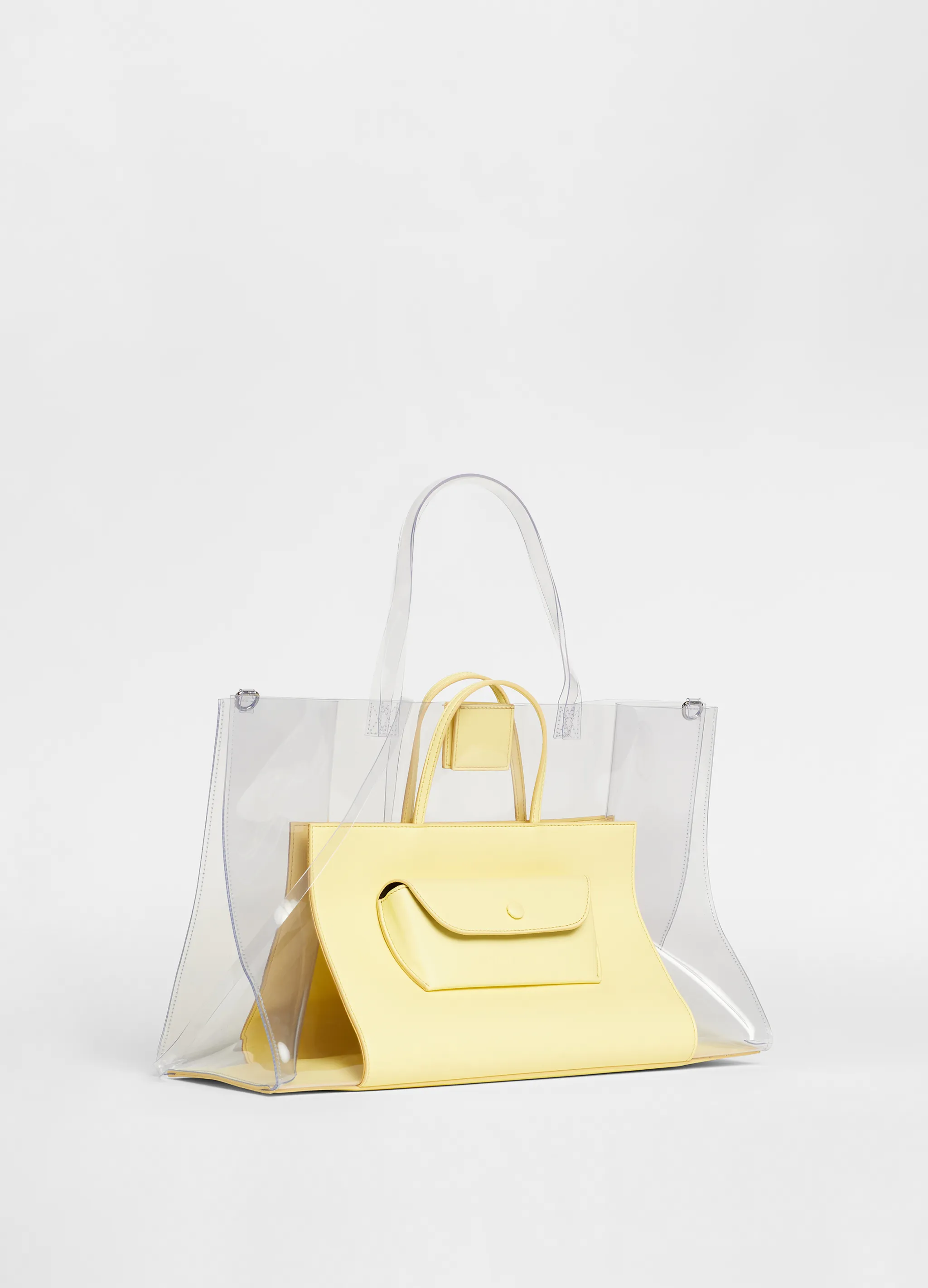 PVC CLAM SANDWICH TOTE
