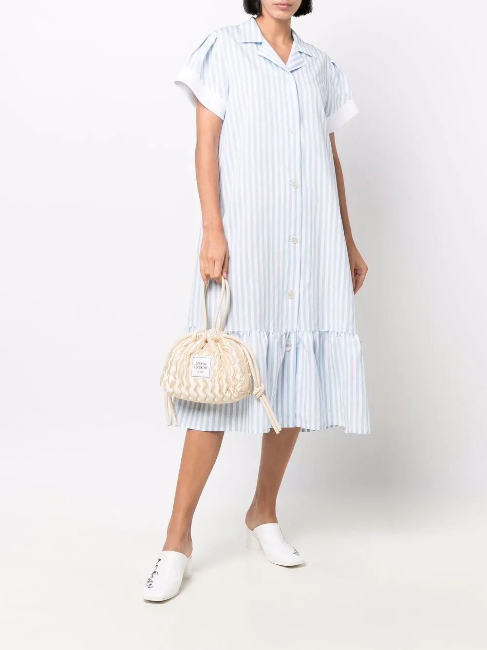 Opening Ceremony Marshmallow matelassé shopper - Beige