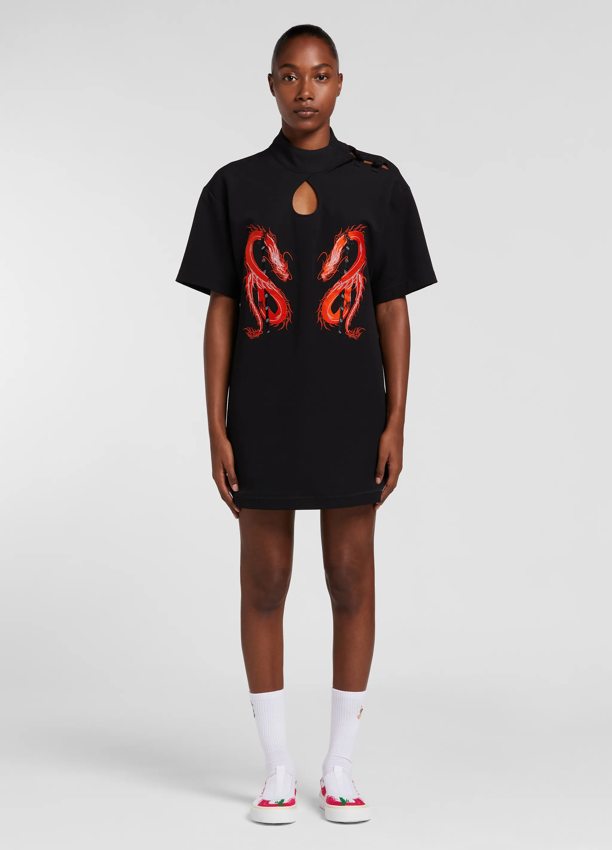 DRAGONS SHIRT DRESS