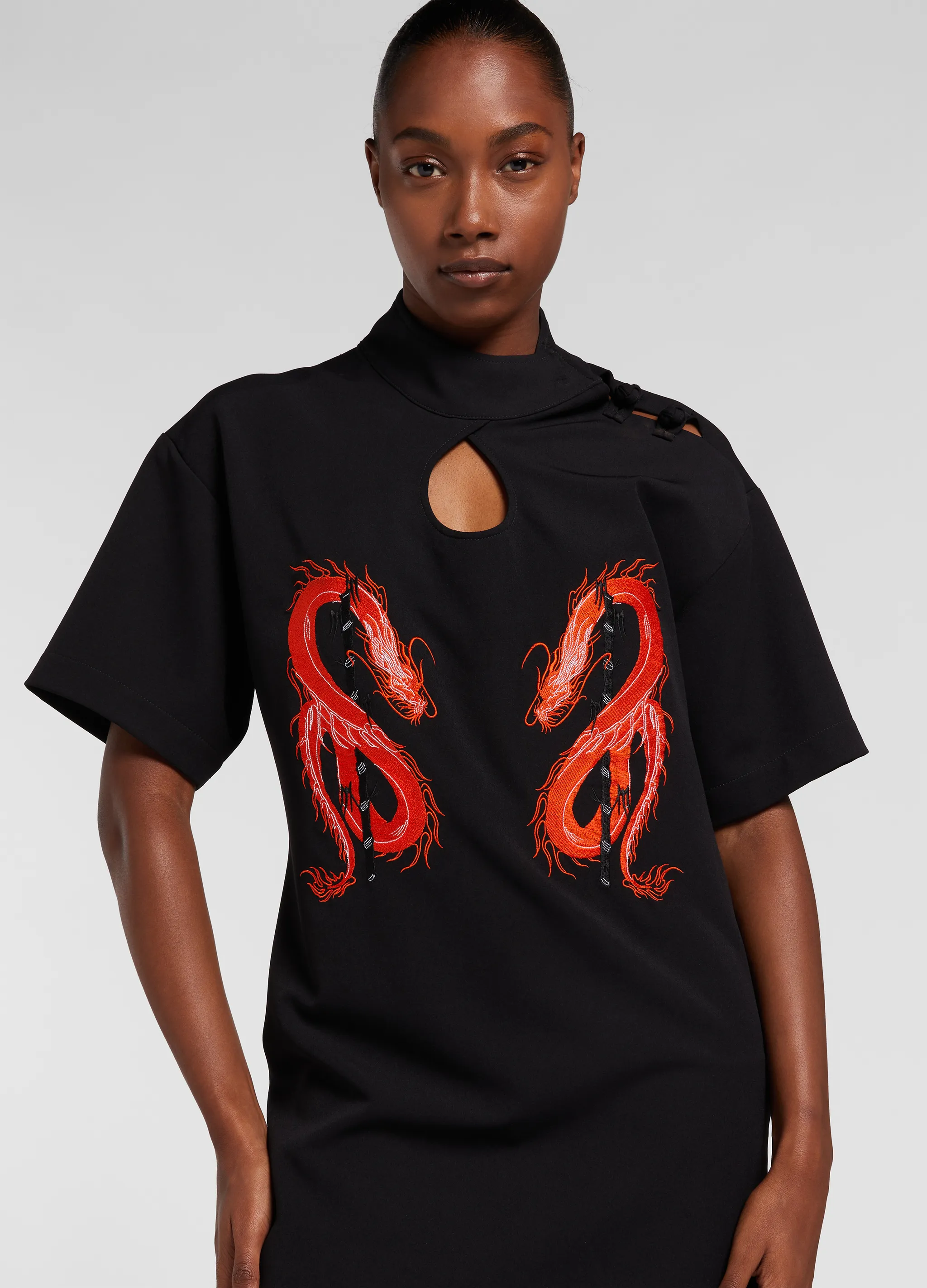 DRAGONS SHIRT DRESS