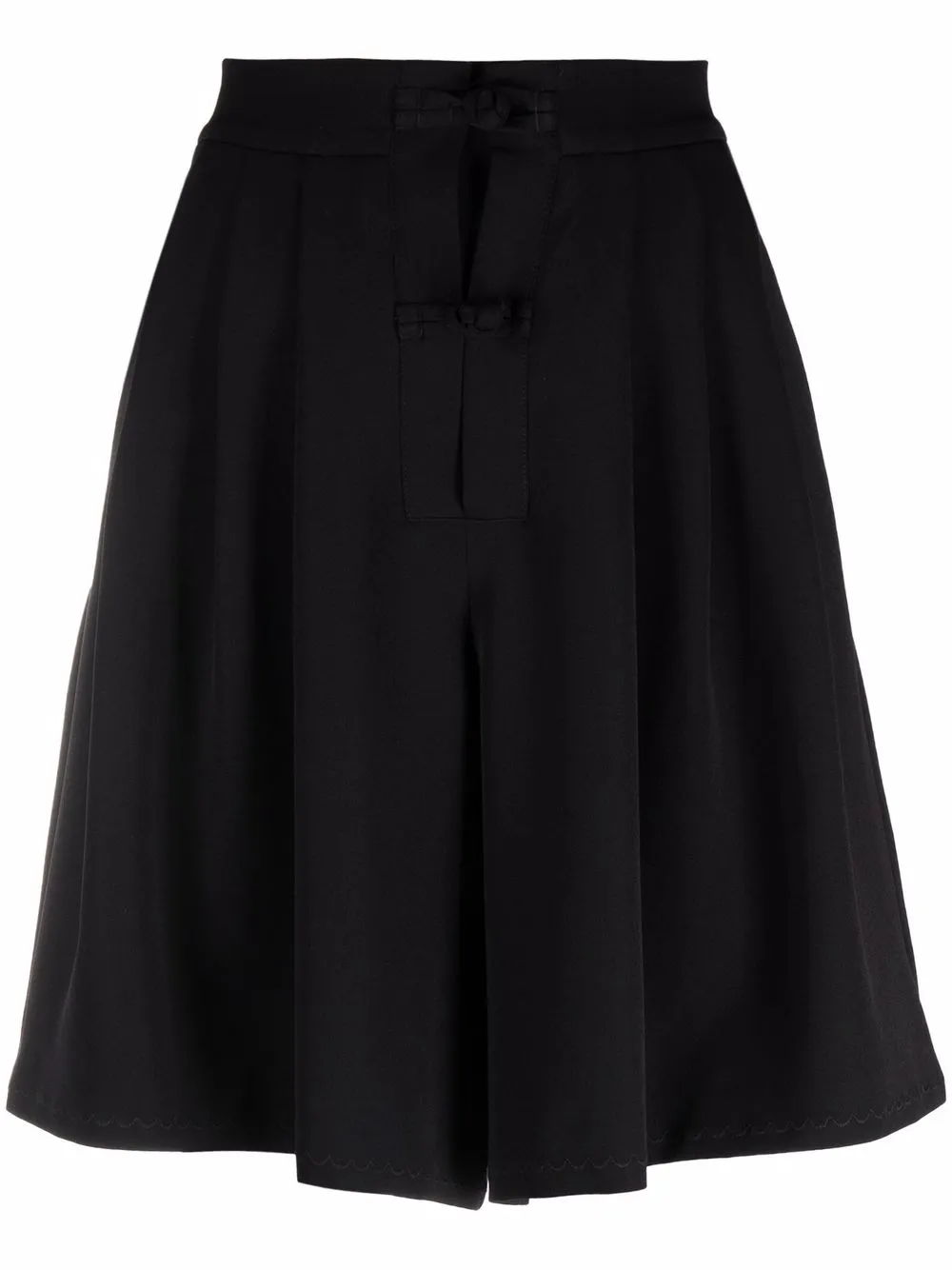 

Opening Ceremony shorts anchos con pinzas - Negro