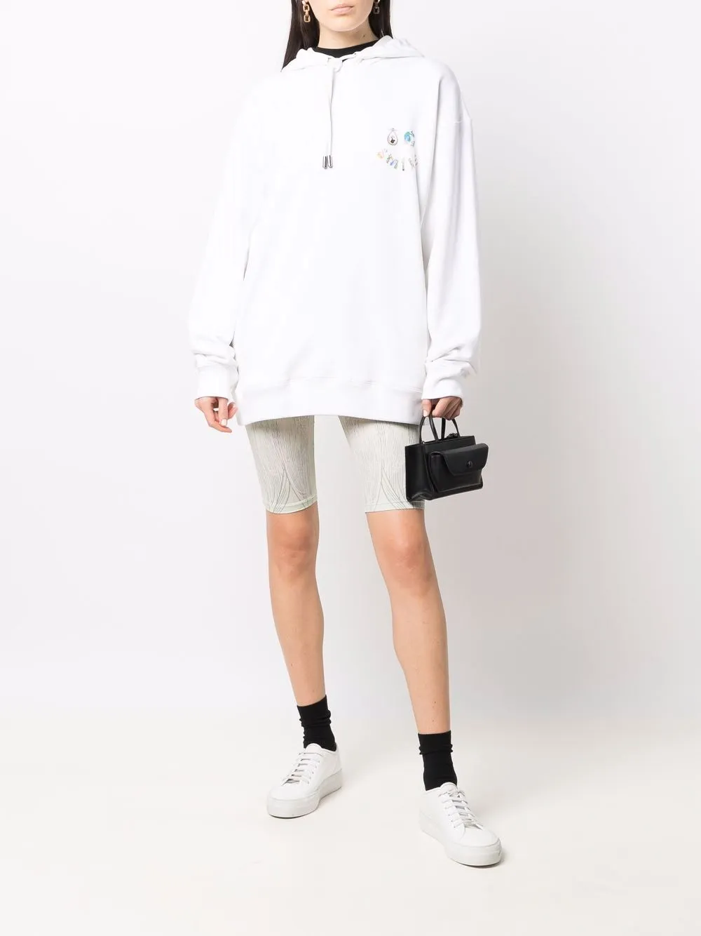 Opening Ceremony Hoodie met logoprint - Wit