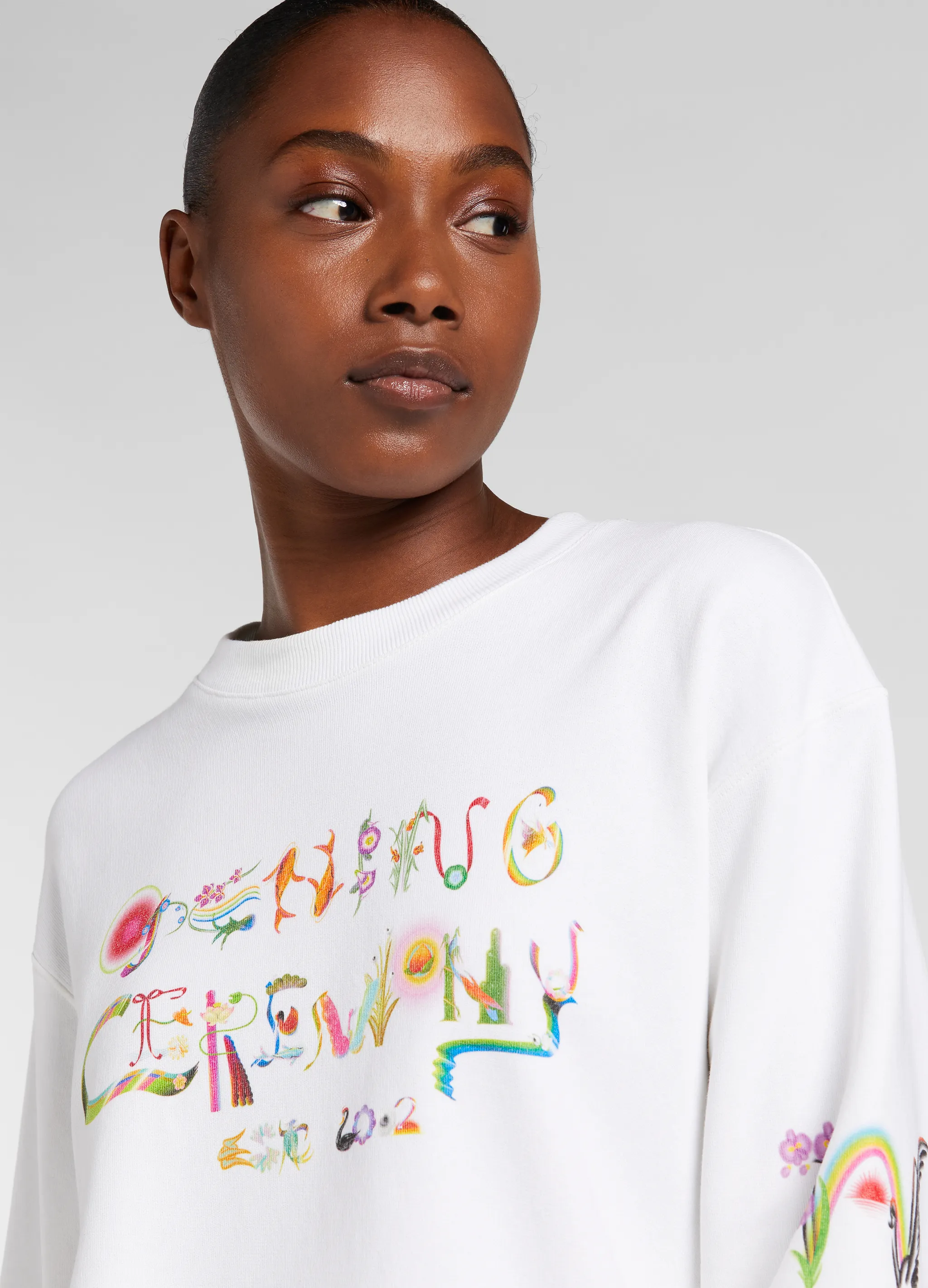 NAME PAINTING SWEATSHIRT