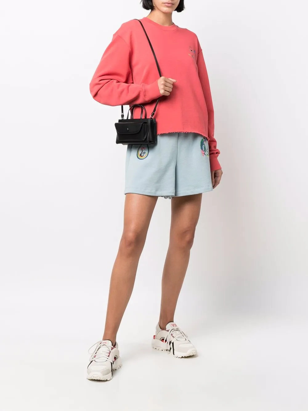 Opening Ceremony Sweater met logoprint - Rood