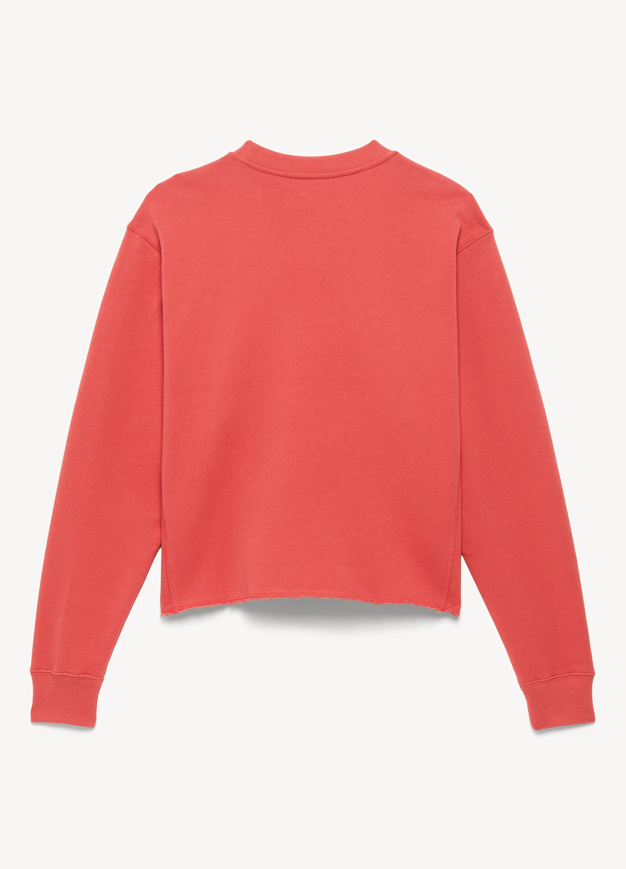 SMILE CROPPED SWEATSHIRT