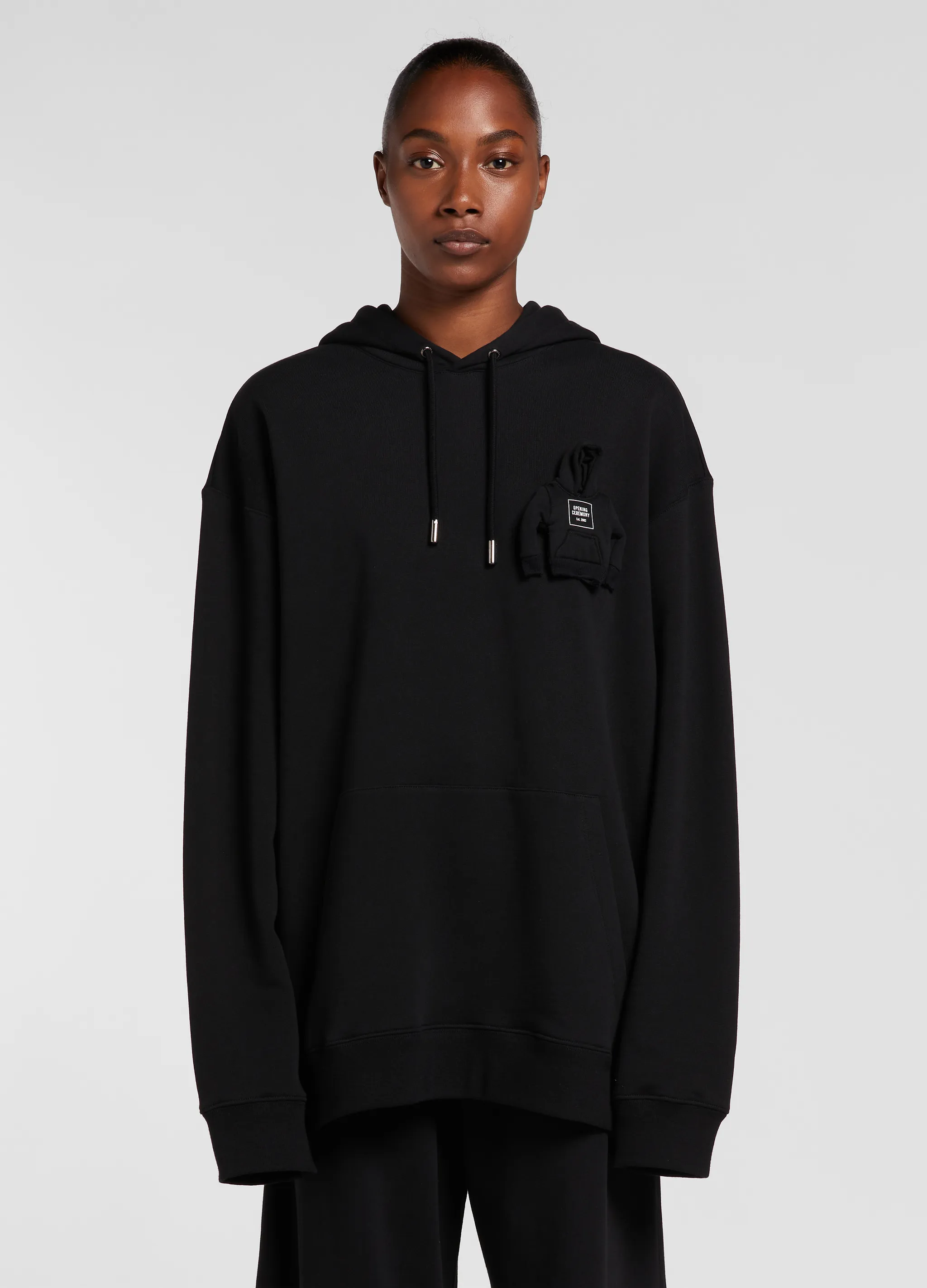 MINIATURE BOX LOGO REG.HOODIE