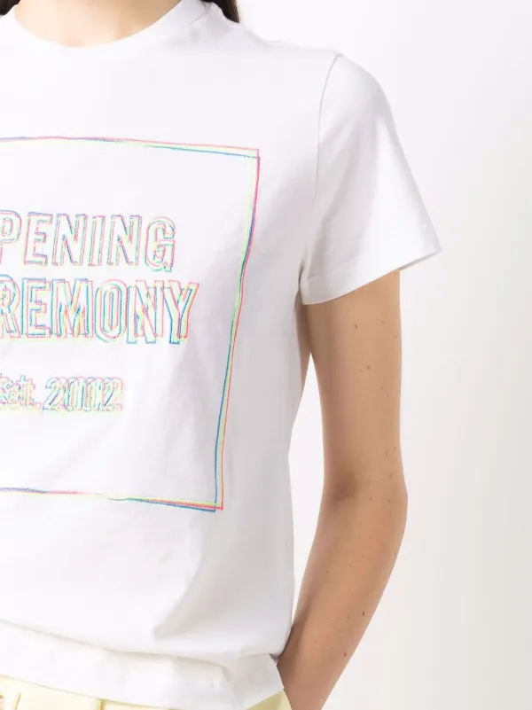 Opening Ceremony Box logo-print T-shirt | White | FARFETCH
