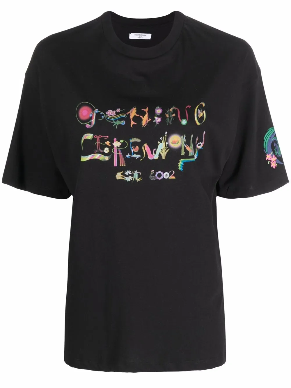 

Opening Ceremony playera con logo estampado - Negro