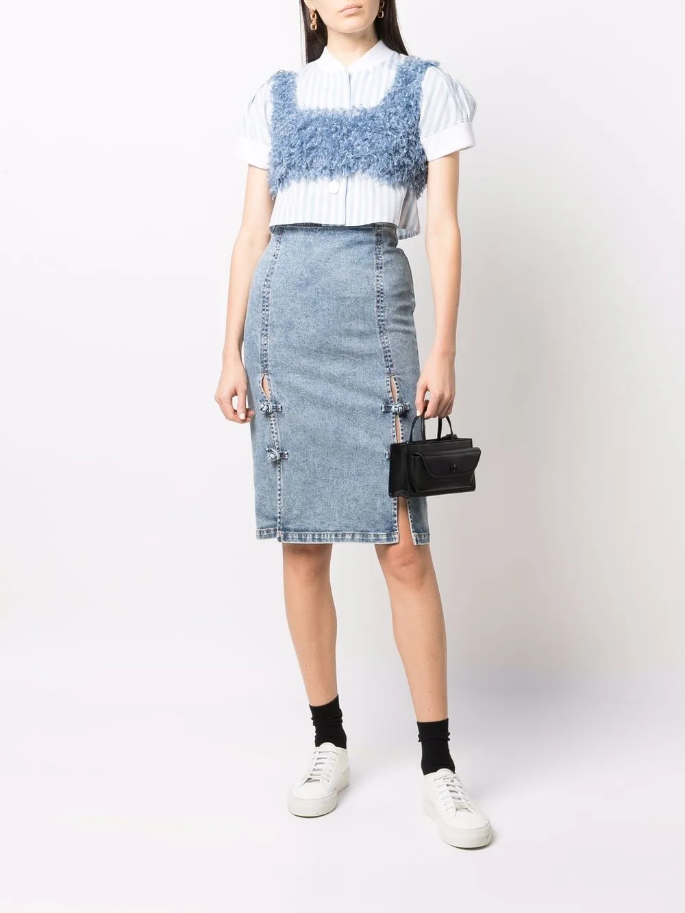Opening Ceremony Cropped top - Blauw