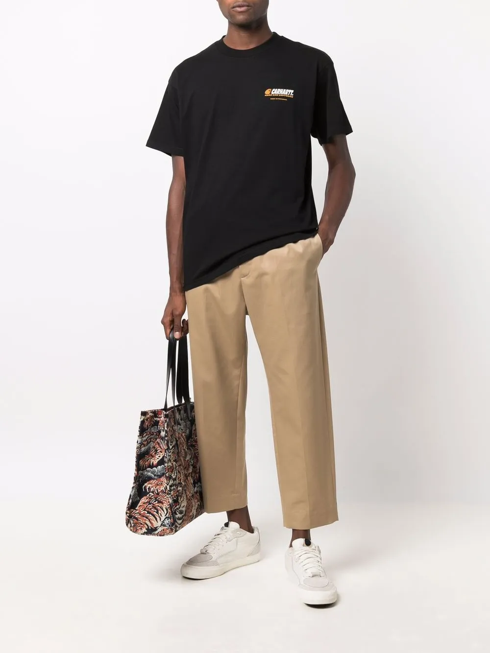 фото Carhartt wip футболка с логотипом