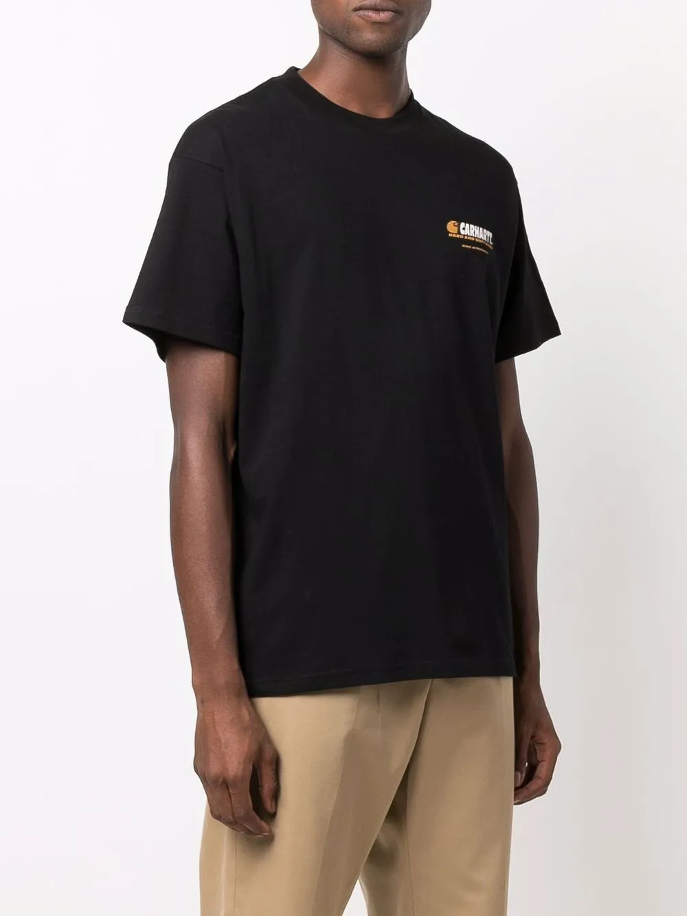 фото Carhartt wip футболка с логотипом