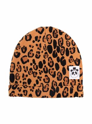 Casquette en polaire à imprimé léopard Farfetch Accessoires Bonnets & Chapeaux Chapeaux 