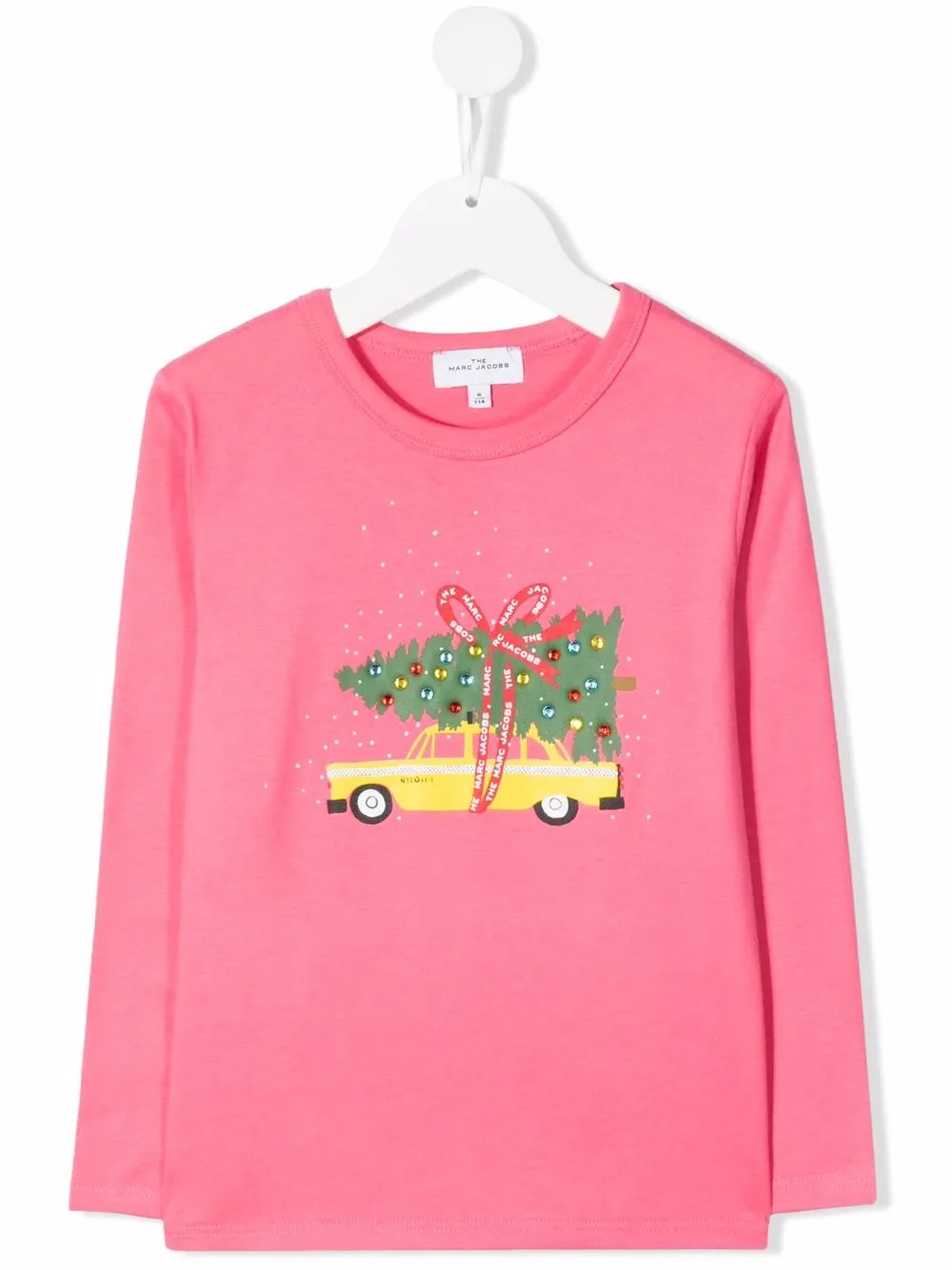

Marc Jacobs Kids playera con estampado gráfico - Rosado