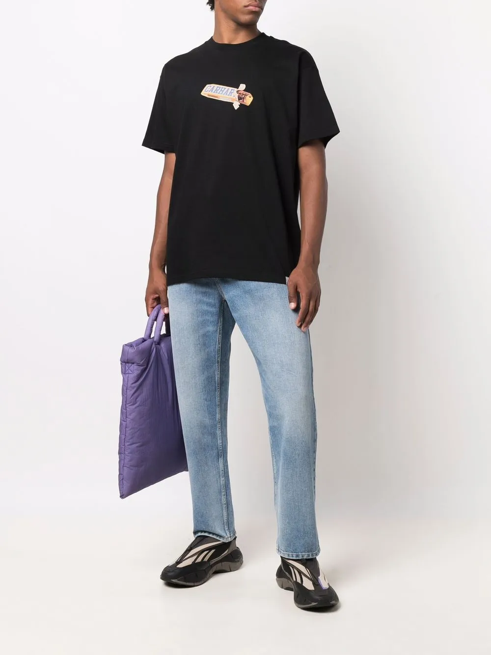 фото Carhartt wip футболка chocolate bar с логотипом