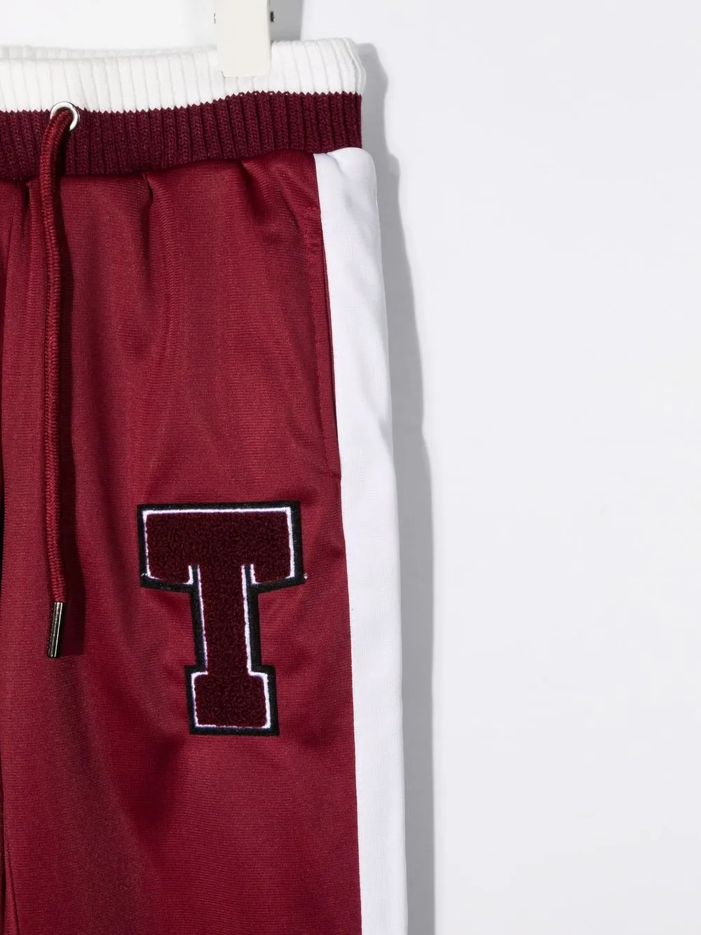 фото Trussardi junior спортивные брюки с лампасами