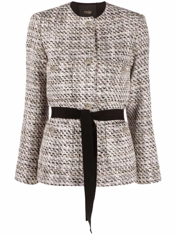 maje tweed jacket