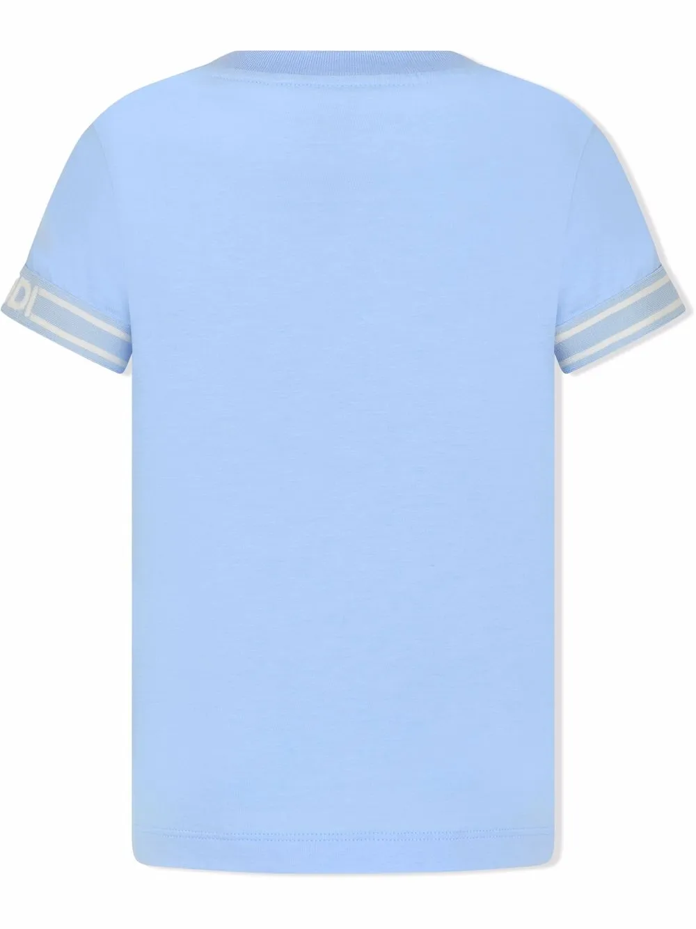 фото Fendi kids футболка с логотипом