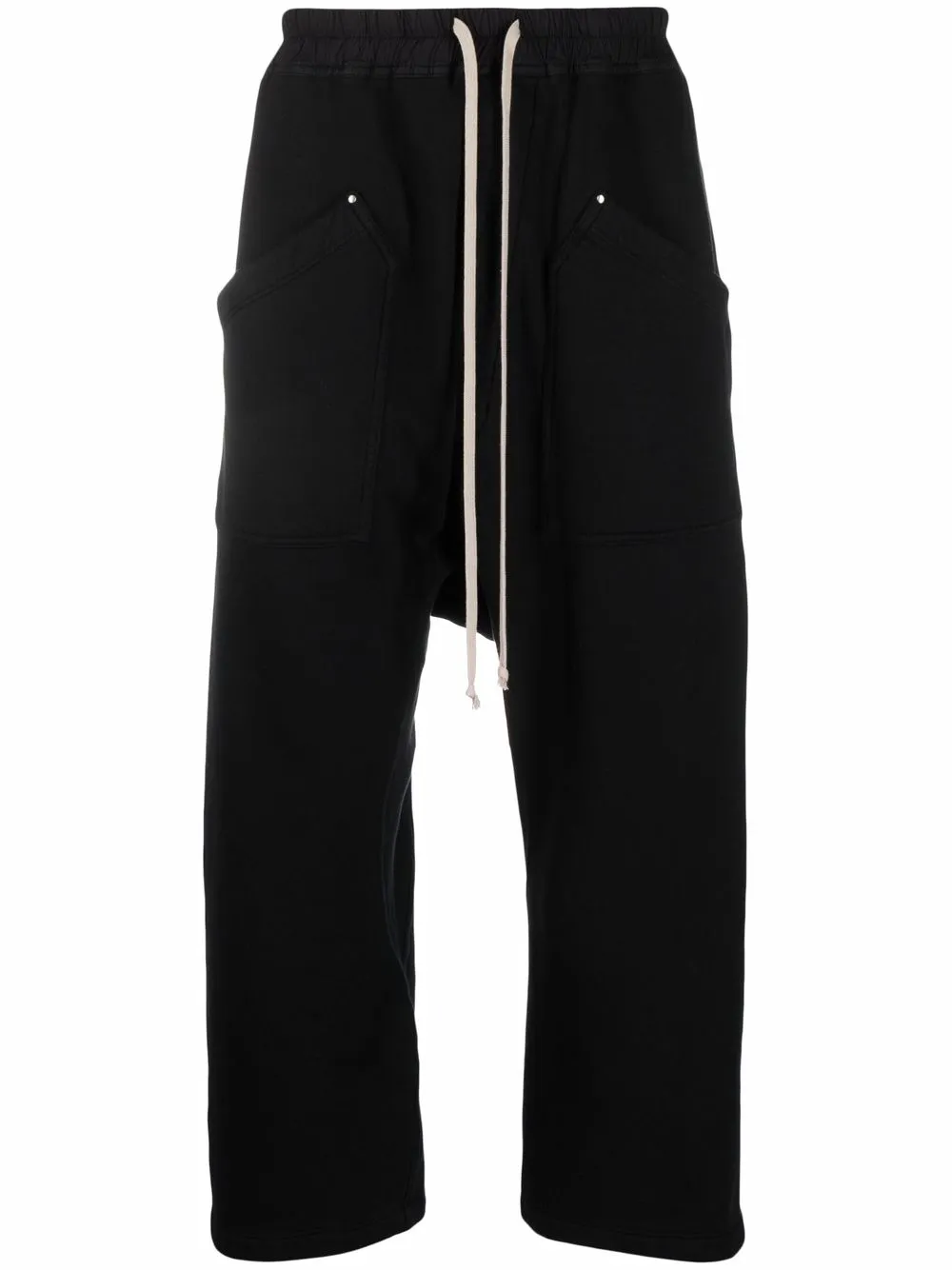 фото Rick owens drkshdw укороченные брюки с кулиской