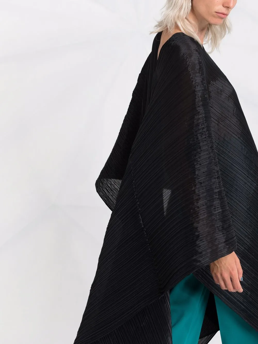 фото Pleats please issey miyake плиссированный топ madame t