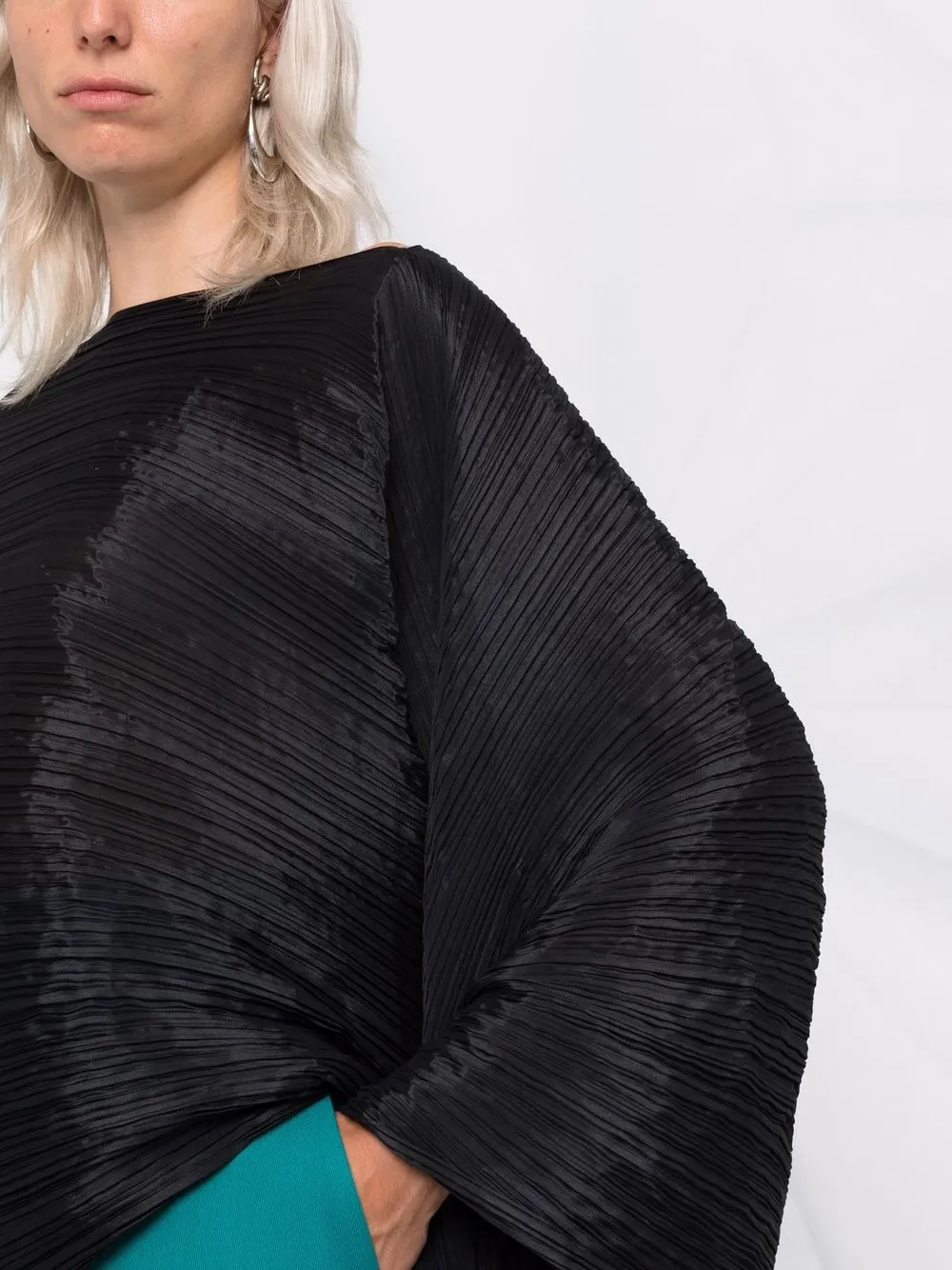 фото Pleats please issey miyake плиссированный топ madame t