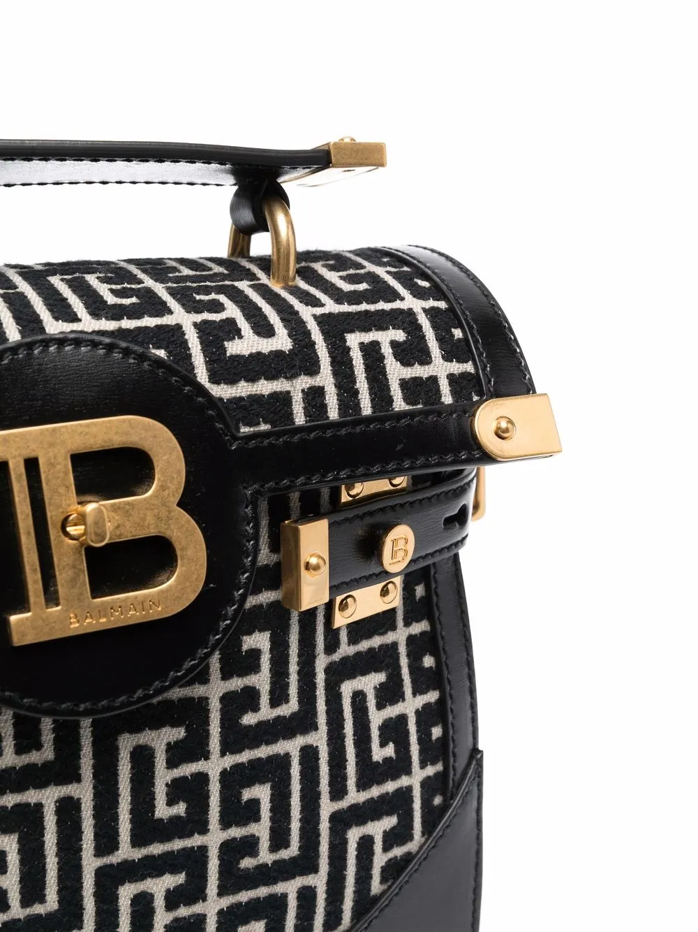 фото Balmain сумка-тоут с геометричным узором