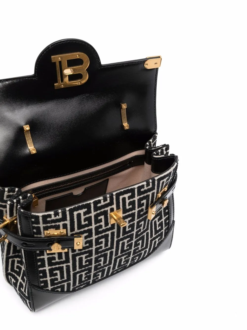 фото Balmain сумка-тоут с геометричным узором