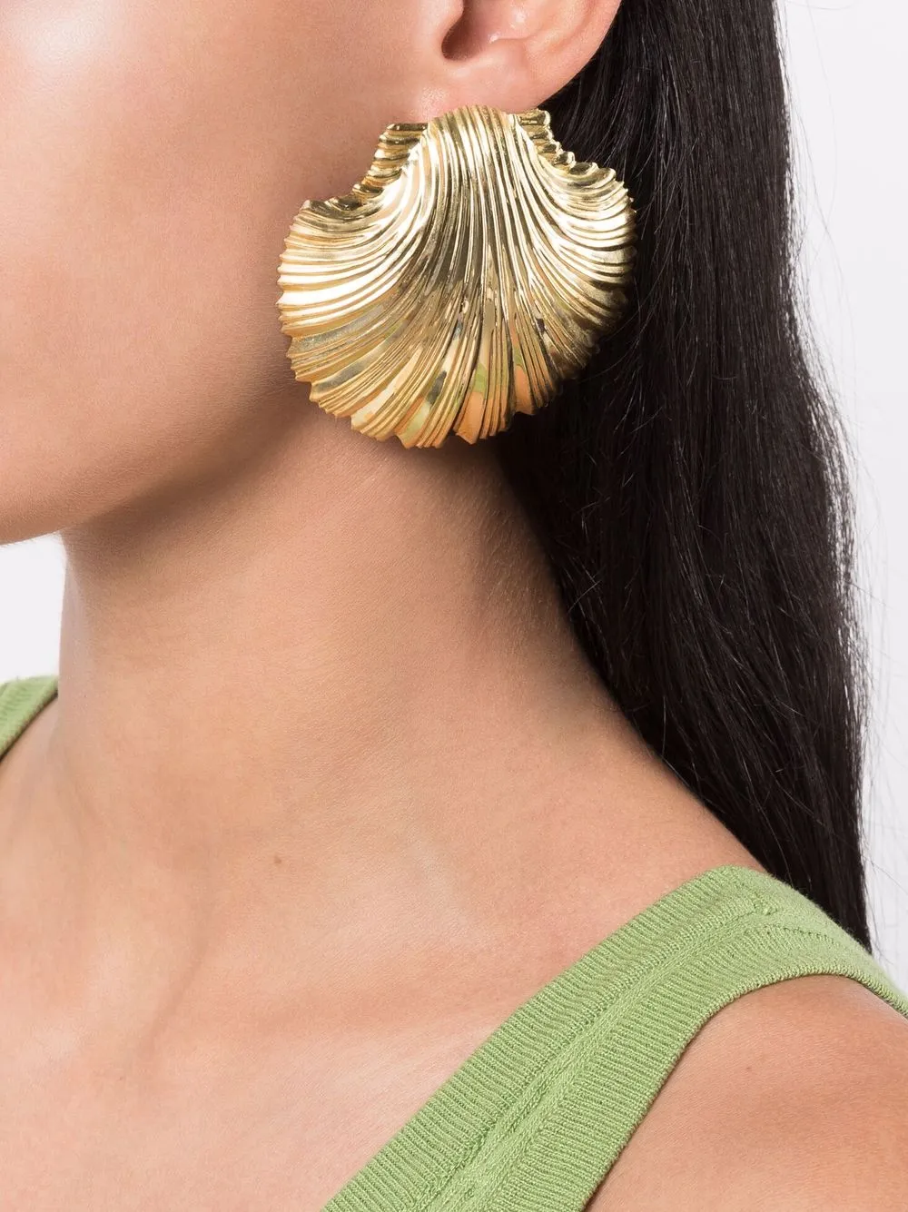 Image 2 of Atu Body Couture seashell stud earrings