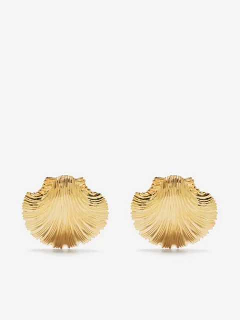 Atu Body Couture seashell stud earrings