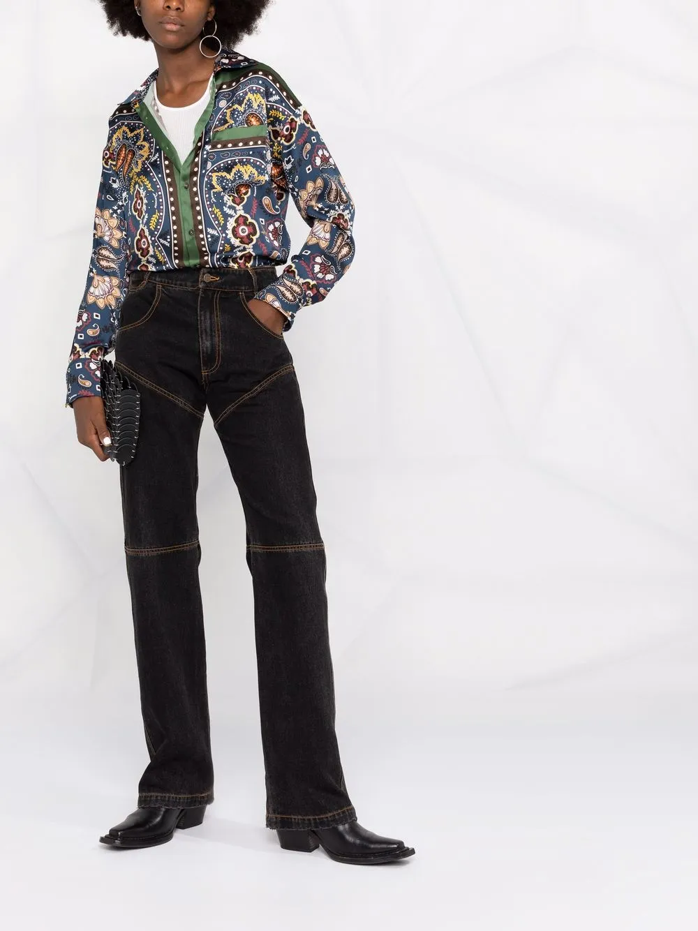 фото Dsquared2 рубашка с принтом