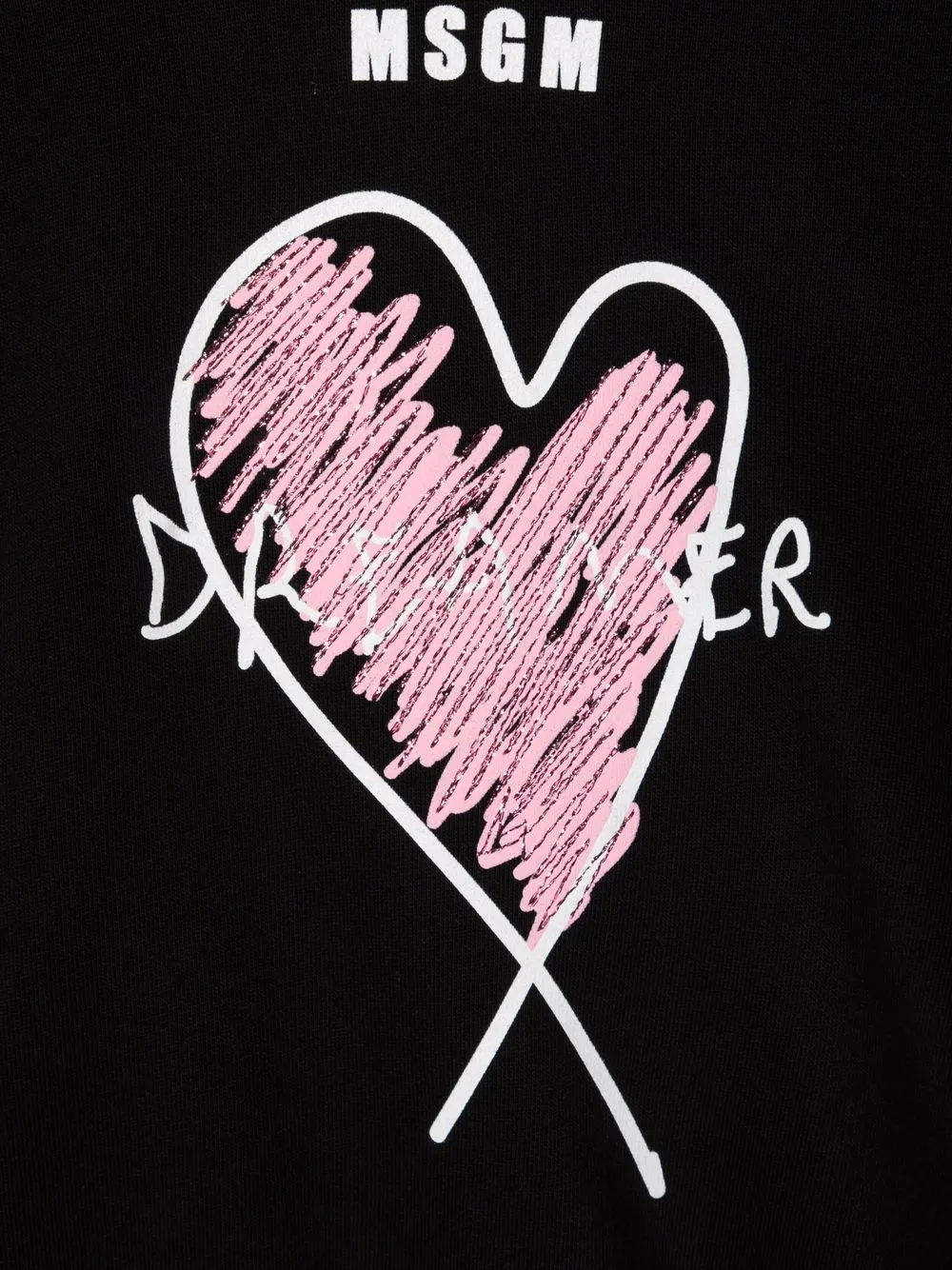 фото Msgm kids худи dreamers с логотипом