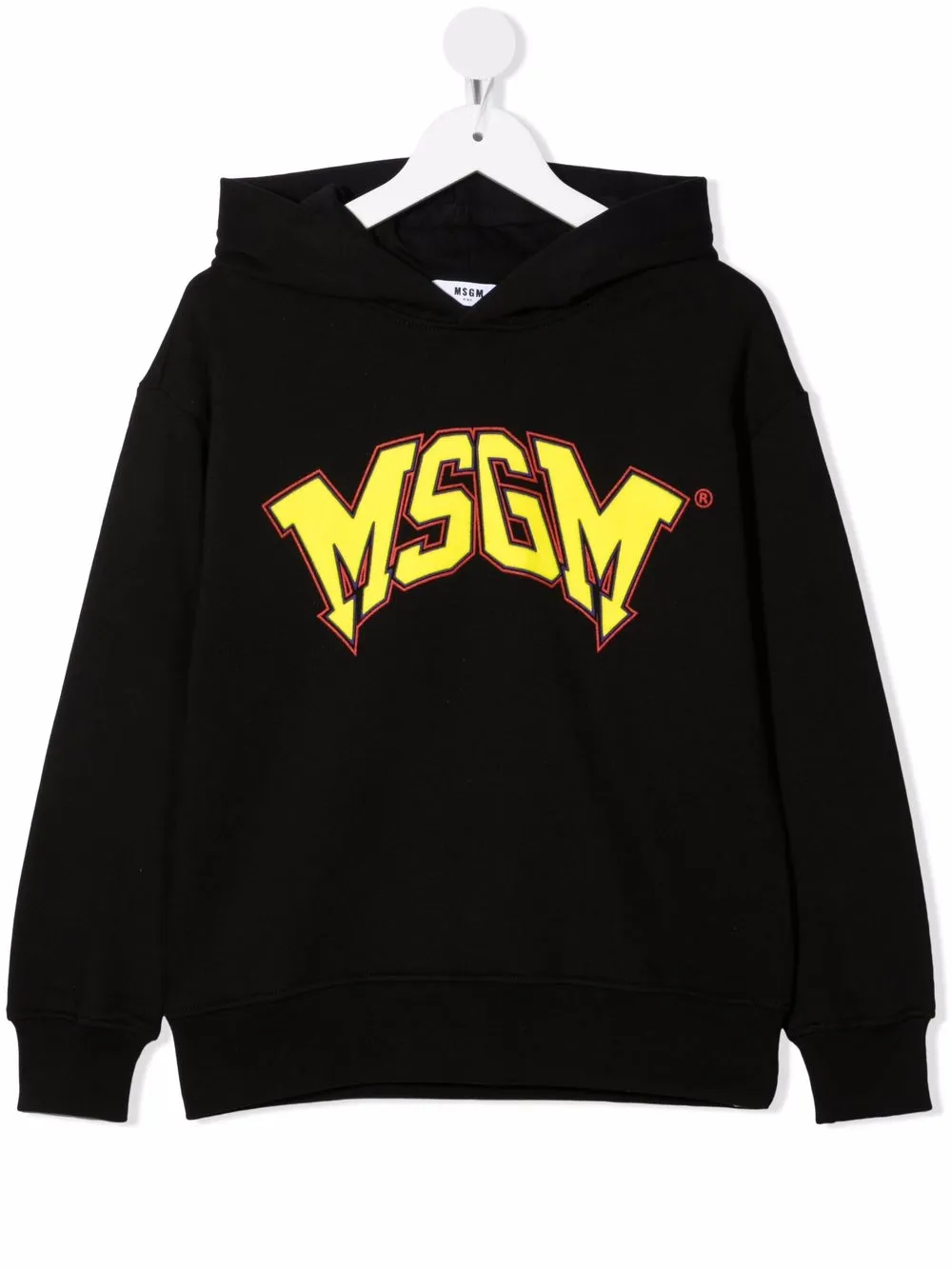 MSGM Kids худи с логотипом Черный MS028718 17170871