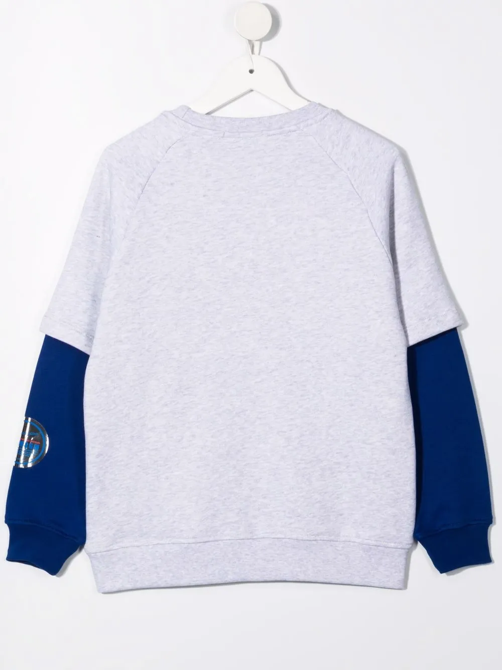 фото Msgm kids многослойная толстовка с логотипом