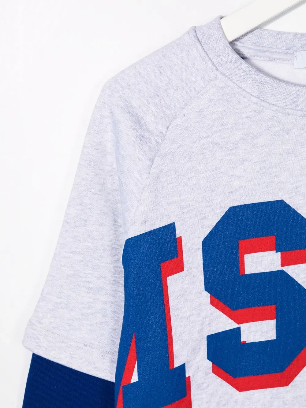 фото Msgm kids многослойная толстовка с логотипом