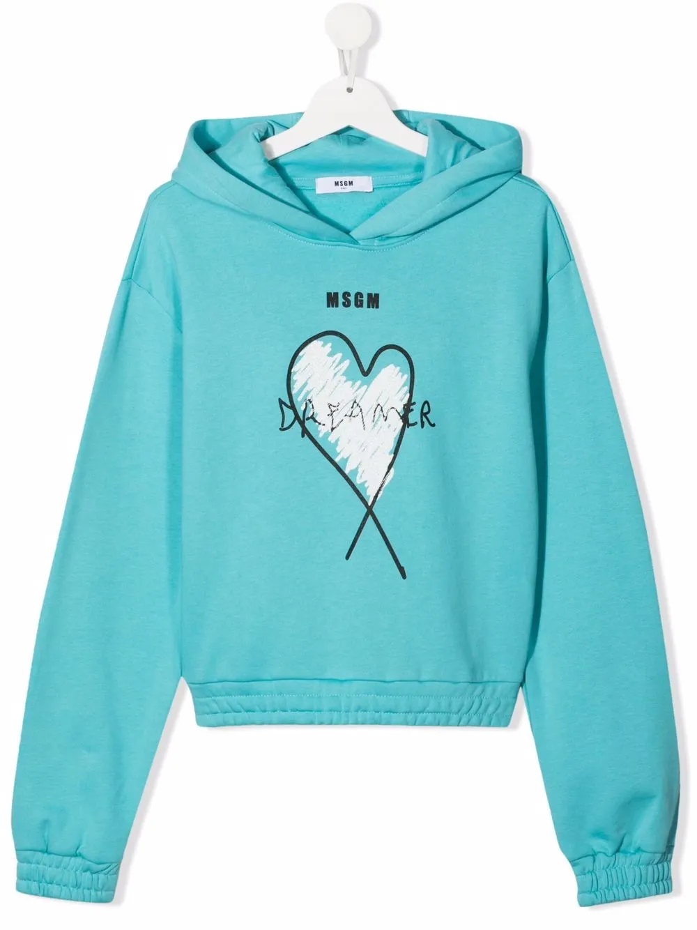фото Msgm kids худи dreamers с логотипом