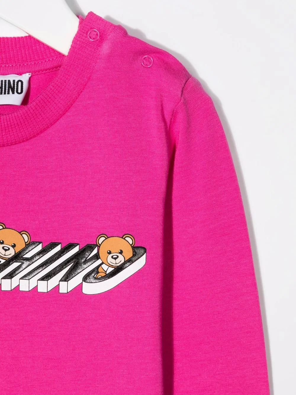 фото Moschino kids толстовка с логотипом