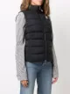 Moncler logo patch padded gilet