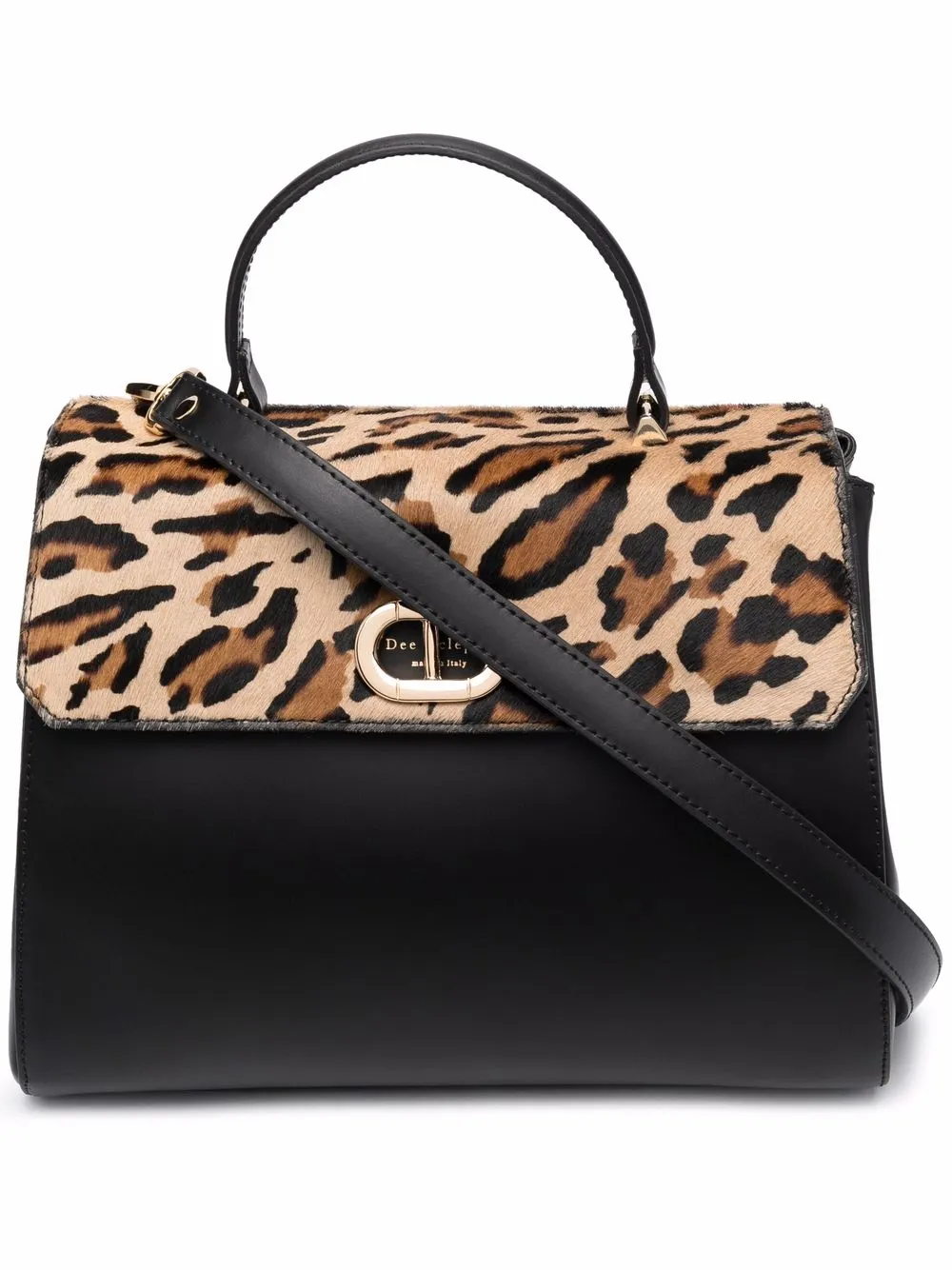 

Dee Ocleppo bolsa satchel Parma - Negro